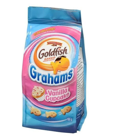 Pepperidge Farm Goldfish Vanilla Cupcake Grahams, 180g/6.3oz (Shipped from Canada)