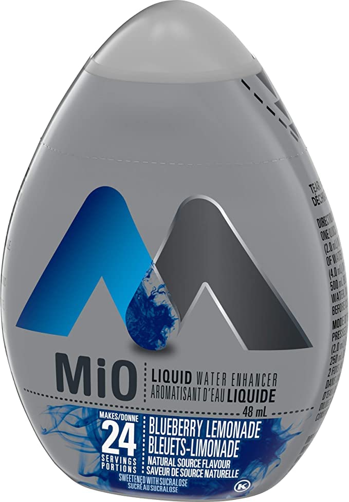 MiO Blueberry Lemonade Liquid Water Enhancer 48mL/1.6 fl. oz. (Shipped from Canada)