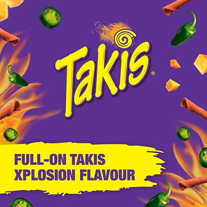 Takis Zesty Nacho Cheese Rolled Tortilla Chips 3