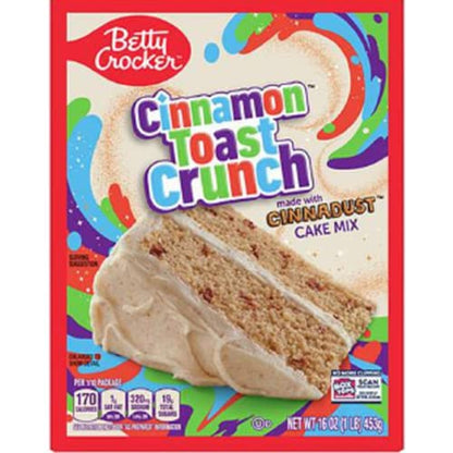 Betty Crocker Cinnamon Toast Crunch Cake Mix 1