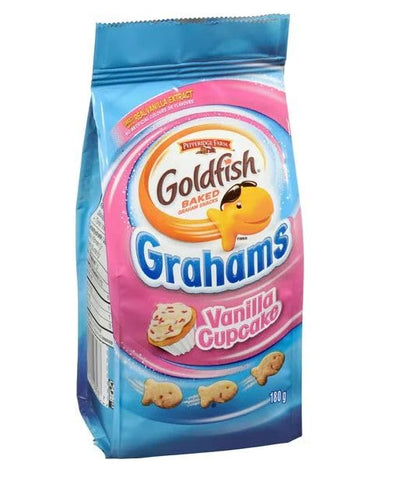 Pepperidge Farm Goldfish Vanilla Cupcake Grahams, 180g/6.3oz (Shipped from Canada)