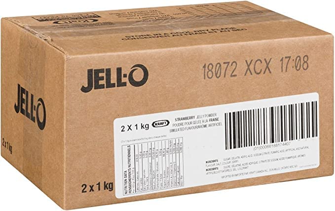 Jell-O Strawberry Jelly Powder Gelatin Mix 3