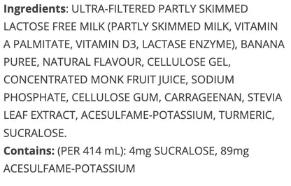 Fairlife Core Power 26g Protein Milk Shakes, Banana, Made with Canadian Milk (12 Bottle Case) Shipped from Canada