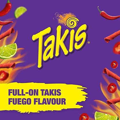 Takis Fuego Spicy Chili Pepper Lime  4