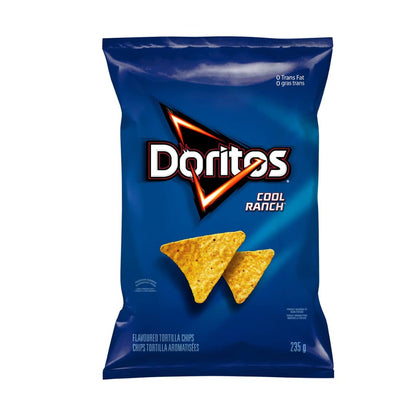 Doritos Cool Ranch Tortilla Chips front cover