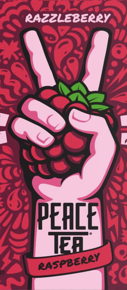 Peace Tea Iced Tea Razzleberry 341 mL/11 fl.oz (Shipped from Canada)