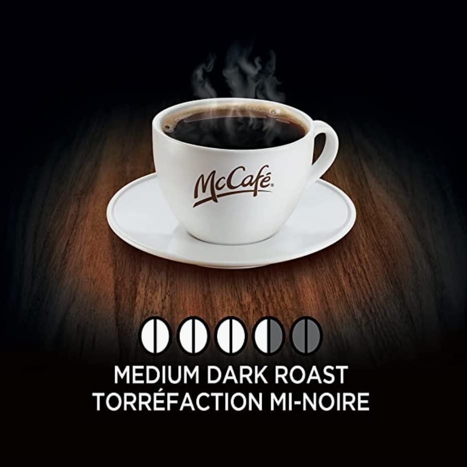 McCafe Medium Dark Premium Roast Ground Coffee, 1.36kg/47.9oz (Shipped from Canada)