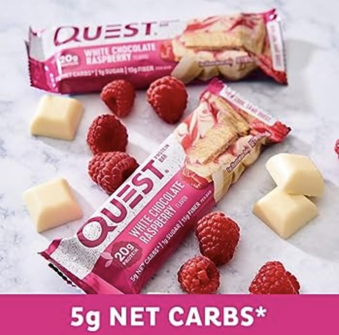 Quest White Chocolate Raspberry 5