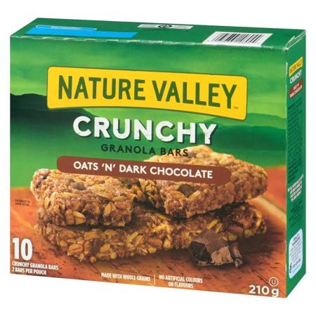 Nature Valley Crunchy Oats Dark Chocolate Bars 1