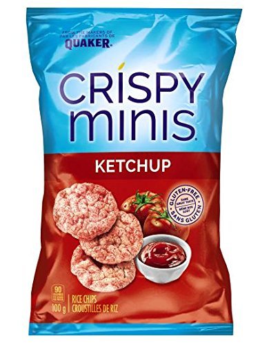 Quaker Crispy Minis Ketchup 100g/3.52oz (Shipped from Canada)