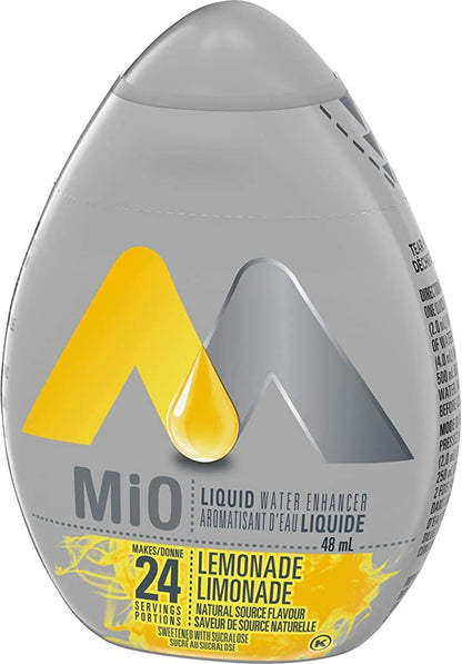 MiO Lemonade Liquid Water Enhancer 48mL/1.6 fl. oz. (Shipped from Canada)