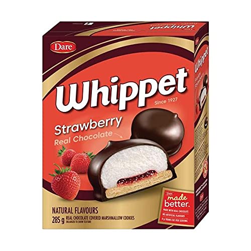 Dare Whippet Strawberry Chocolate Dipped Marshmallow front cover