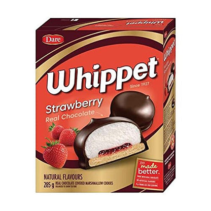 Dare Whippet Strawberry Chocolate Dipped Marshmallow front cover