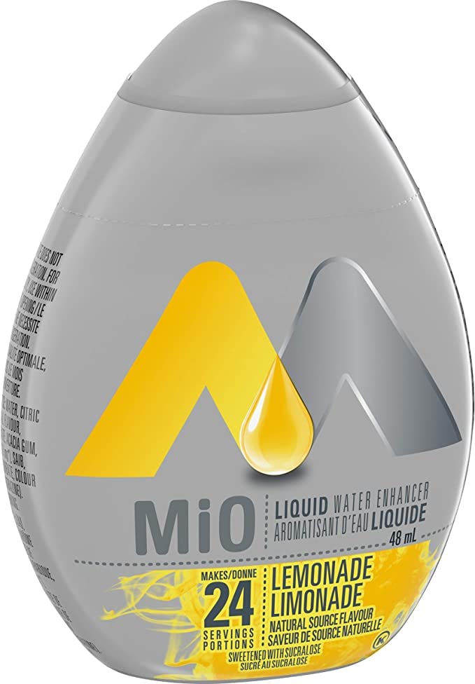 MiO Lemonade Liquid Water Enhancer 48mL/1.6 fl. oz. (Shipped from Canada)