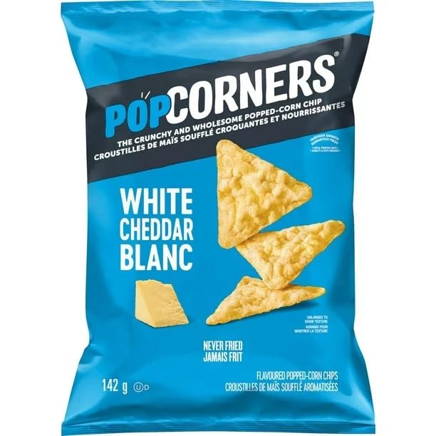 PopCorners White Cheddar front cover