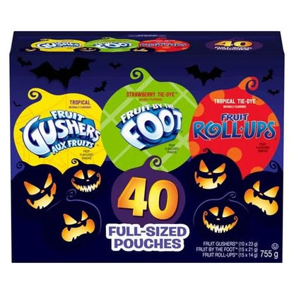 Betty Crocker Fruit Halloween Variety Pack 755g/26.63oz (Shipped from Canada)