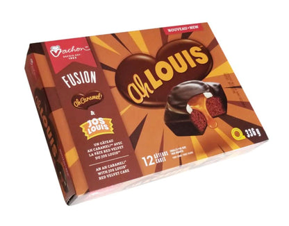 Vachon Fusion Ah Louis (Ah Caramel & Jos Louis) Snack Cakes 336g/11.9oz (Shipped From Canada)