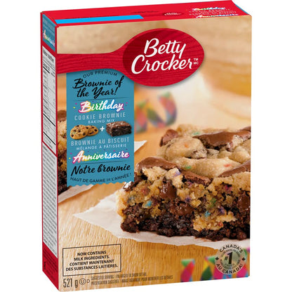 Betty Crocker Birthday Cookie Brownie Mix 2