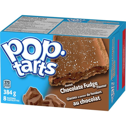 Kellogg's Pop-Tarts toaster pastries, Frosted Chocolate Fudge, 8 pastries, 384g/13.5oz (Shipped from Canada)