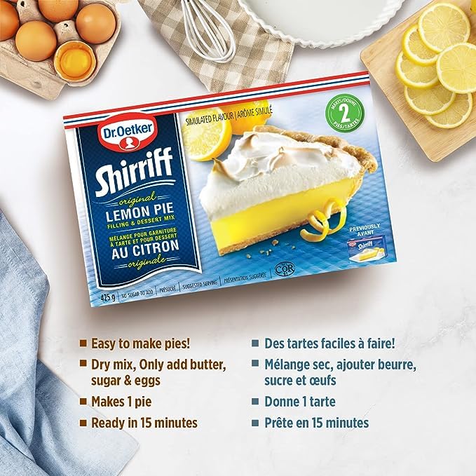 Dr. Oetker Shirriff Lemon Pie 3