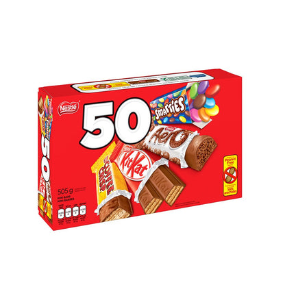 Nestle Favourites Snack Size Kit Kat, Aero, Coffee Crisp, Smarties 505g/17.81oz (Shipped from Canada)