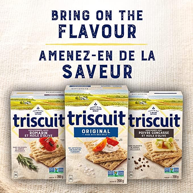 Triscuit Thin Crisps Original Crackers front cover