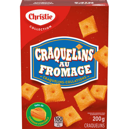 Christie Ritz Cheese Nibs Cheddar Baked Snack Crackers 200g/7.05oz (Shipped from Canada)