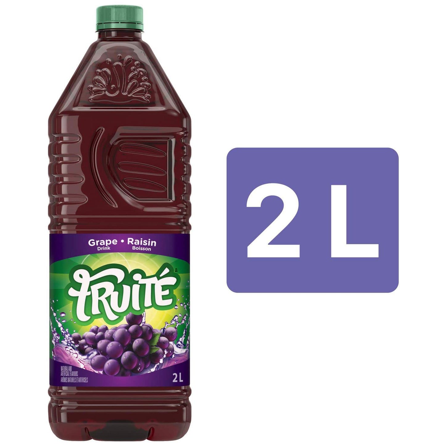 Fruite Grape Juice Bottle 2L/67fl.oz (Shipped from Canada)