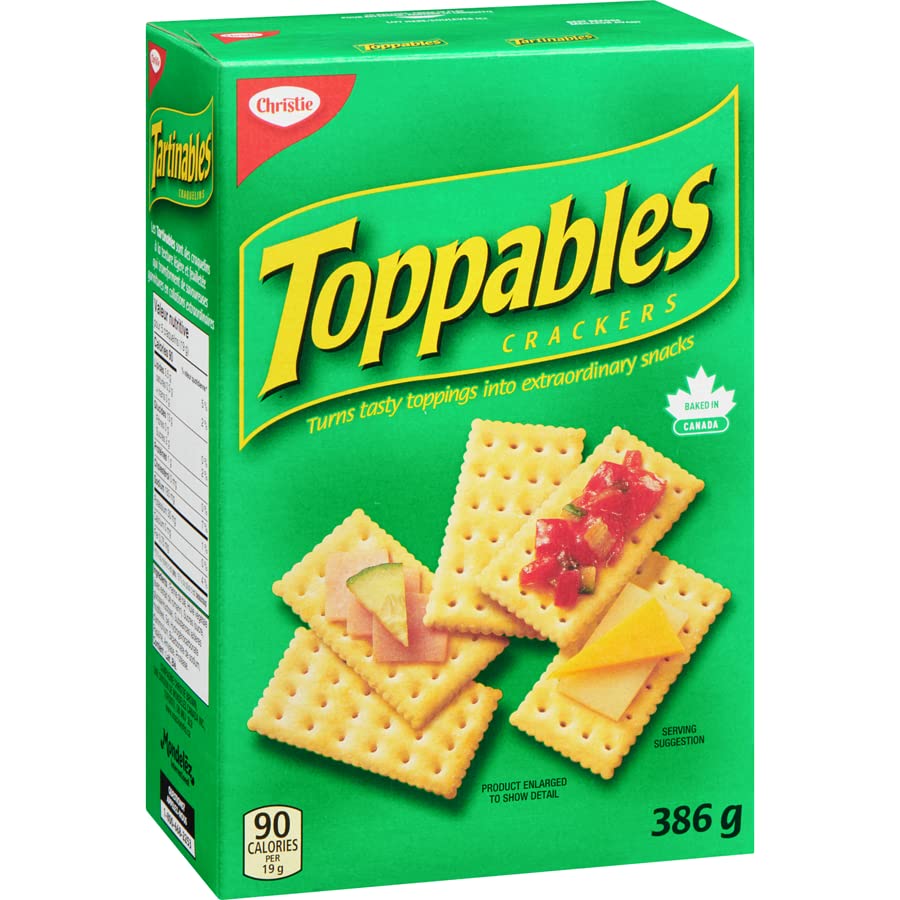 Christie Toppables Crackers 386g/13.6oz (Shipped from Canada)