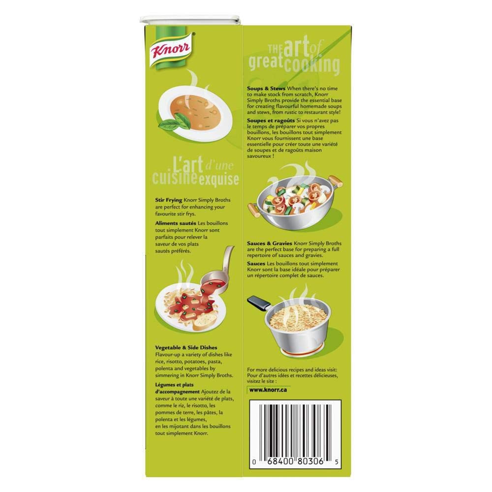 Knorr Simply Vegetable Broth 2