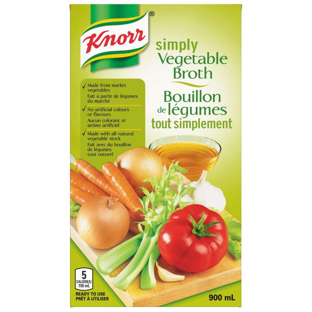 Knorr Simply Vegetable Broth front cover