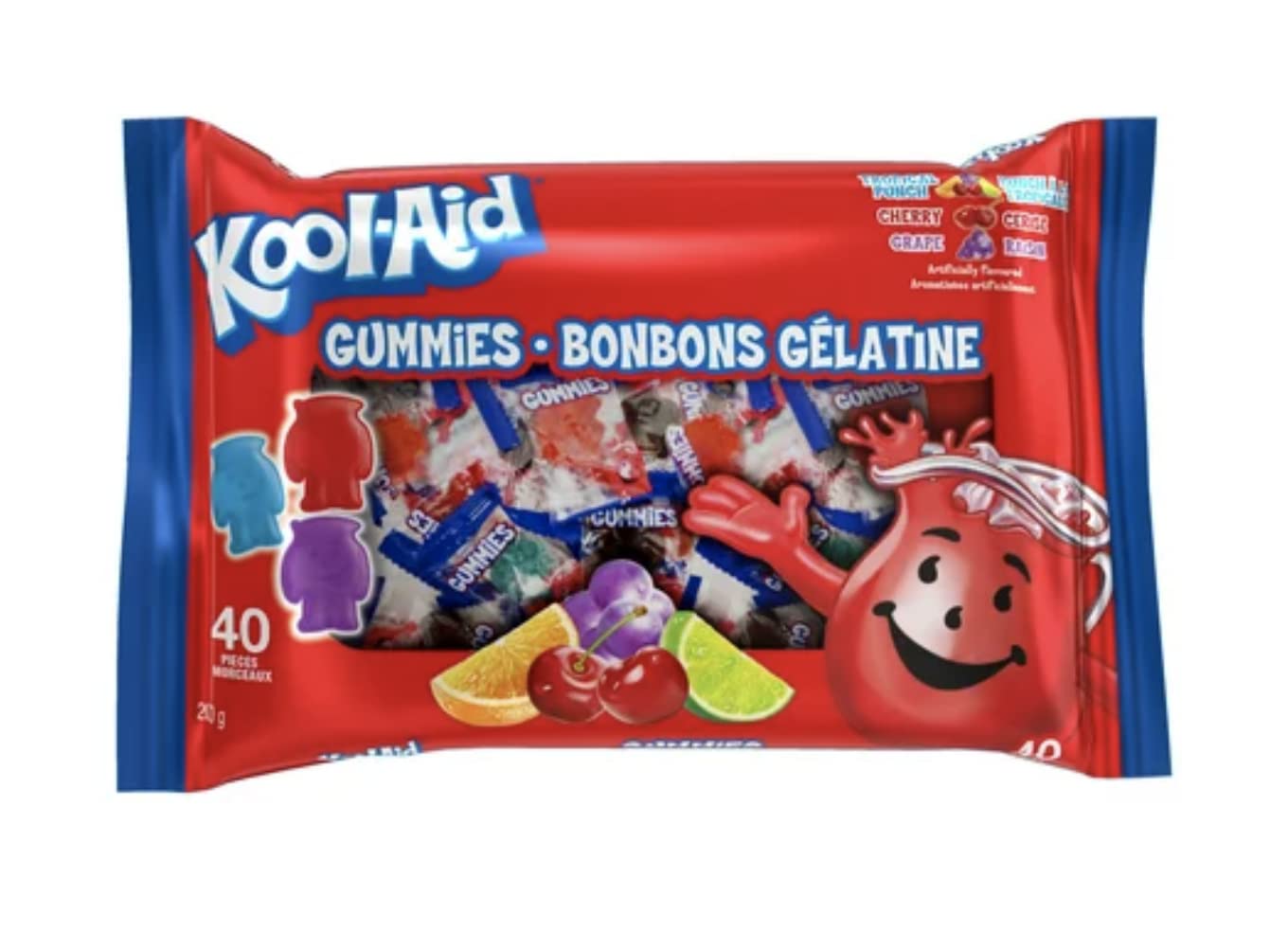 Kool Aid Gummies 200g/7.05oz (Shipped from Canada)