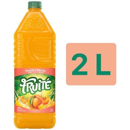 Fruite Peach Juice Bottle 2L/67fl.oz (Shipped from Canada)