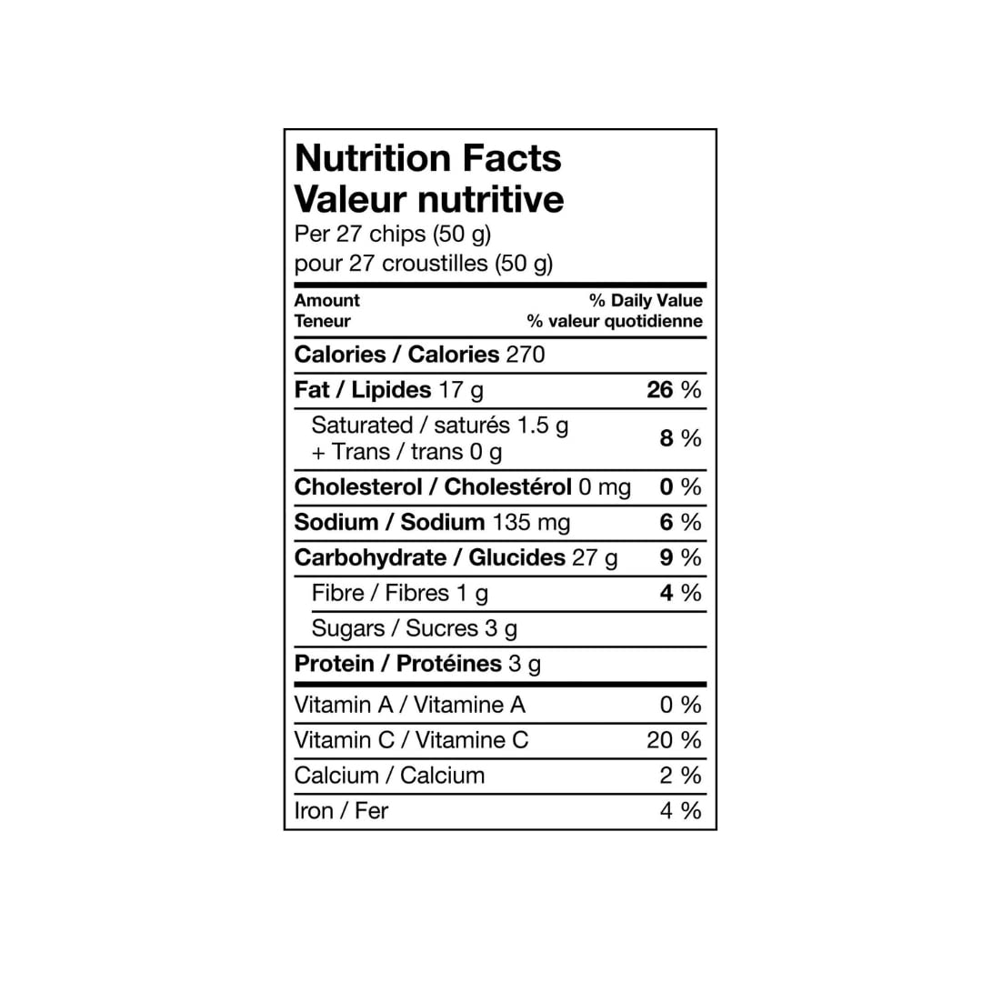 Lays Lightly Salted Barbecue Potato Chips Family Bag Nutritional Facts