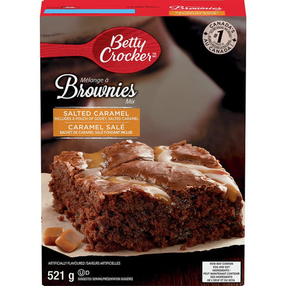 Betty Crocker Brownie Mix Salted Caramel 1