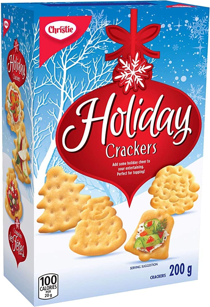 Christie Limited Edition Holiday Crackers 200g/7oz (Shipped from Canada)