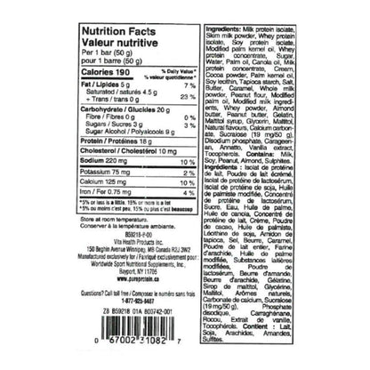 Pure Protein Salted Caramel Nutrition Facts