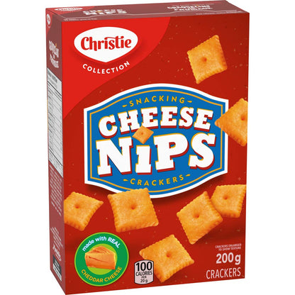 Christie Ritz Cheese Nibs Cheddar Baked Snack Crackers 200g/7.05oz (Shipped from Canada)