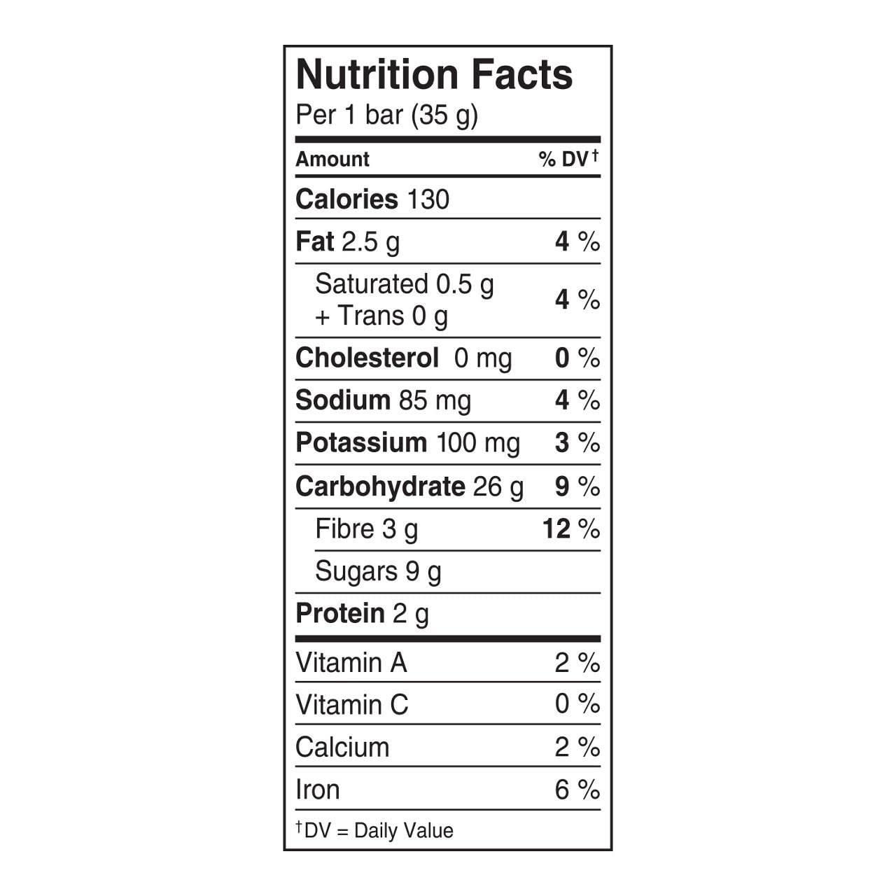 Kashi Cherry Dark Chocolate Whole Grain Granola Bars Nutrition Facts