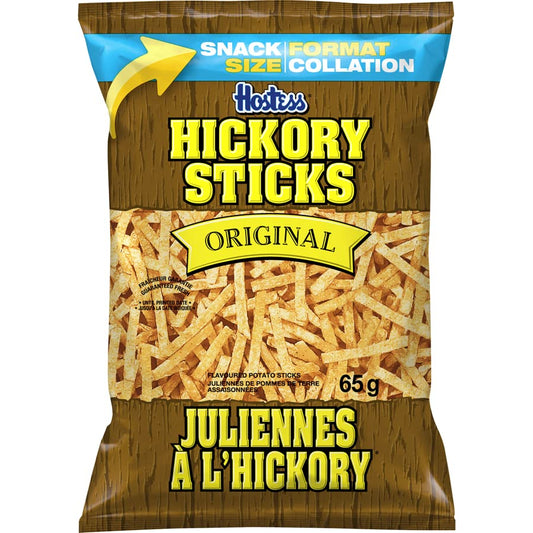 Hostess Hickory Sticks Original Potato Sticks, 65g/2.2oz Shipped from Canada