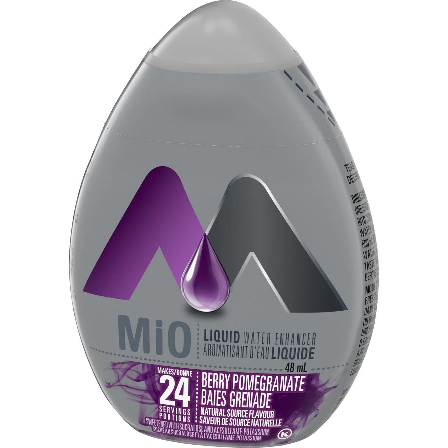 MiO Berry Pomegranate Liquid Water Enhancer, 48mL/1.6 fl. oz. (Shipped from Canada)