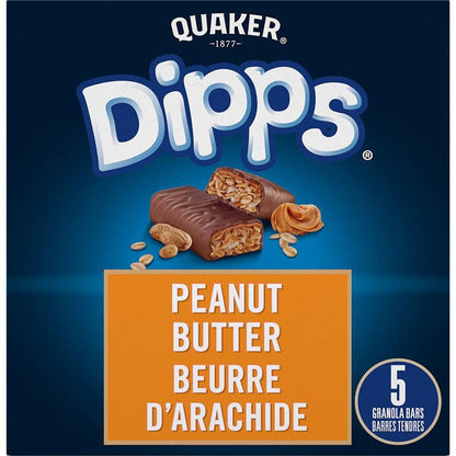 Quaker Dipps Peanut Butter Granola Bars  1