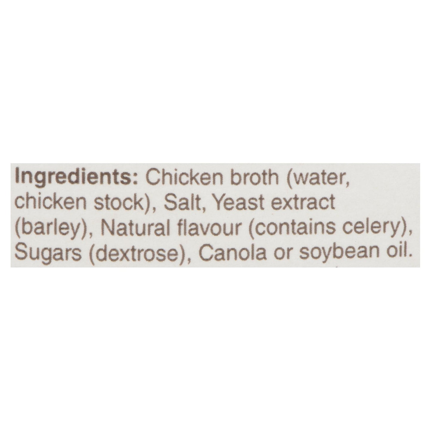 Campbells Chicken Broth Ingredients