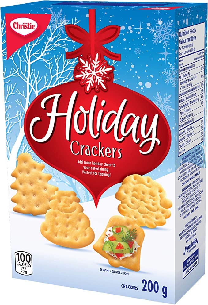 Christie Limited Edition Holiday Crackers 200g/7oz (Shipped from Canada)