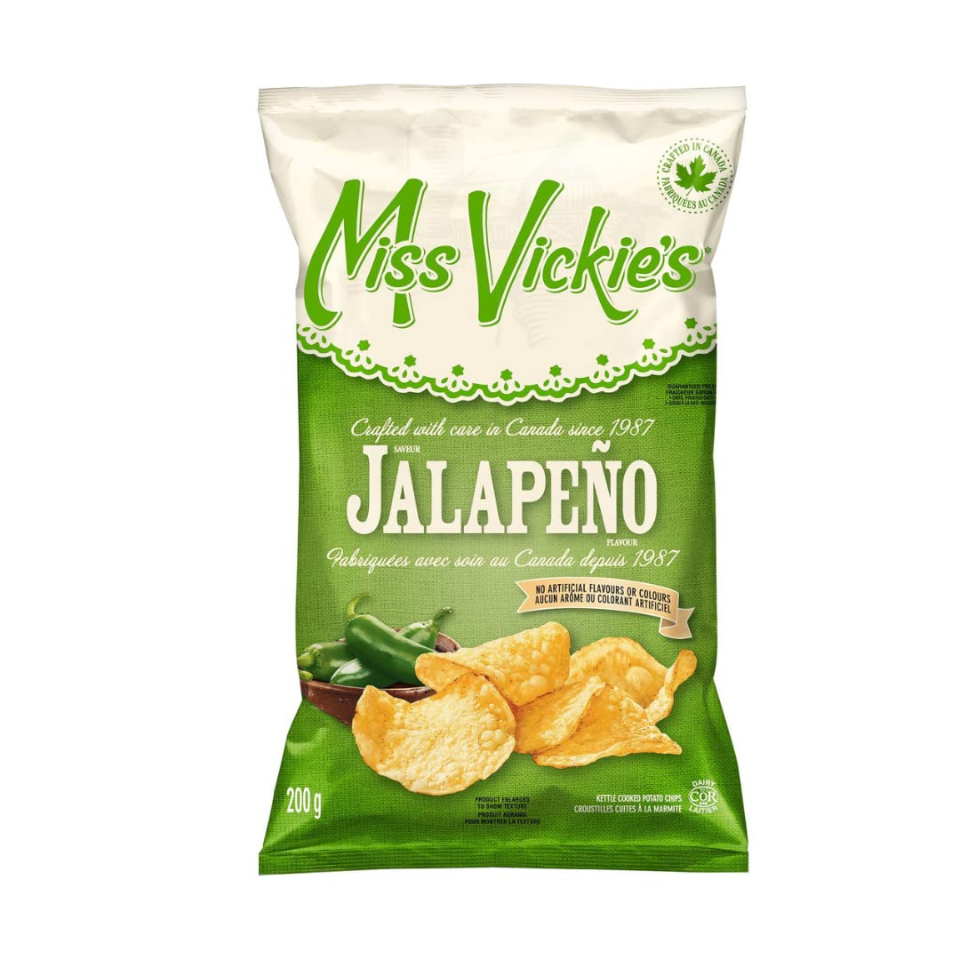 Miss Vickies Jalapeno Potato Chips front cover