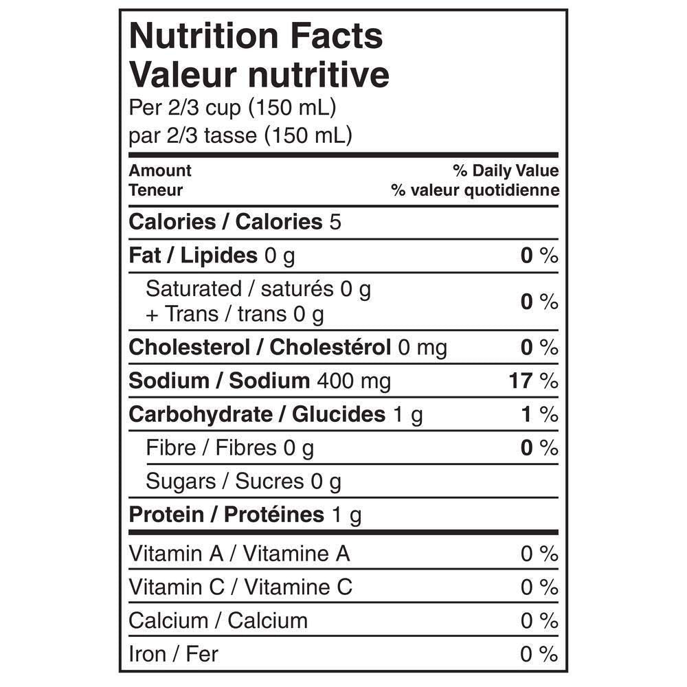 Knorr Simply Beef Broth Nutrition Facts