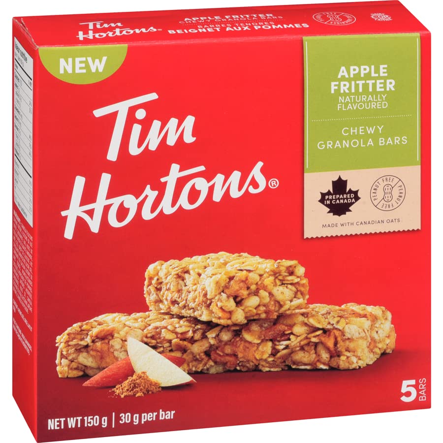 Tim Hortons Apple Fritter Granola Bar 1