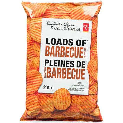 Presidents Choice Loads of Barbecue Chips