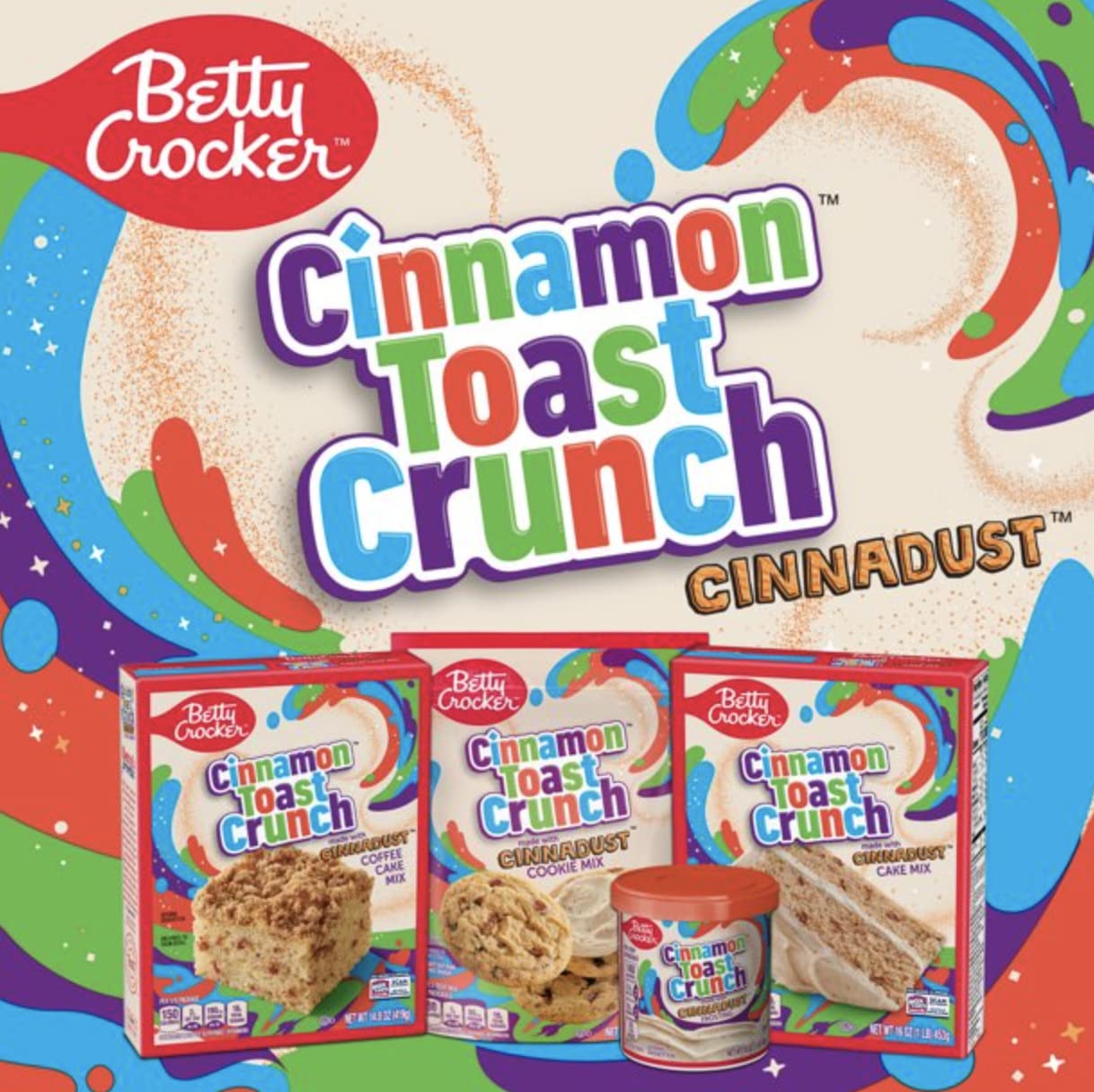 Betty Crocker Cinnamon Toast Crunch Cookie Mix 5