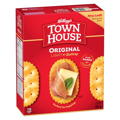 Kellogg's Town House Original Crackers 391g/13.7oz (Shipped from Canada)